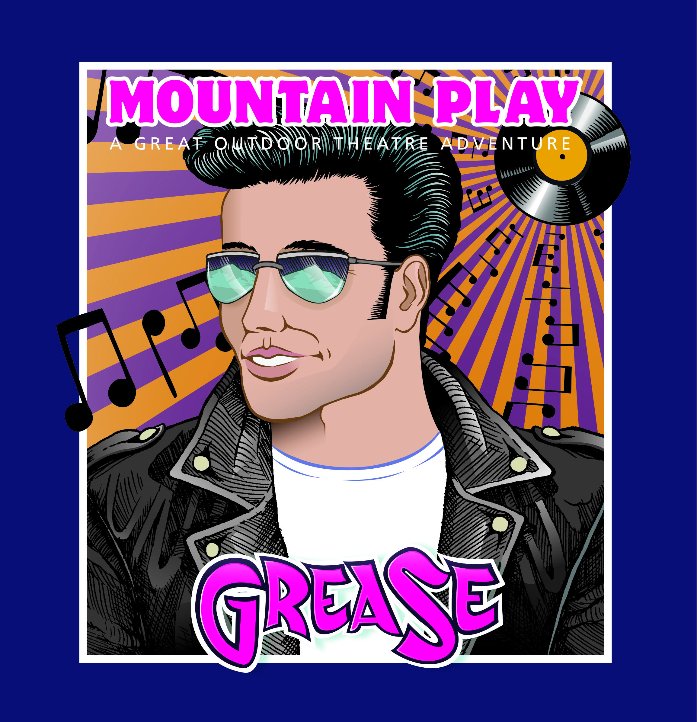 2019 GREASE poster art