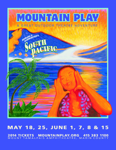 2014 SOUTH PACIFIC Poster Art