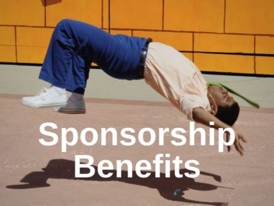  What are sponsorship benefits to help support the Mt Play?