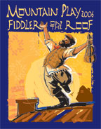 2006 FIDDLER ON THE ROOF poster art