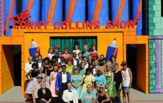 Cast and crew of HAIRSPRAY
