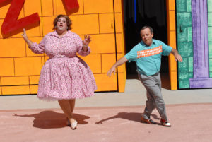 Edna and Wilbur dancing
