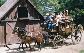 Wagon with all of the women