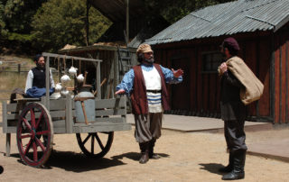 Tevye with his cart